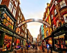 faire du shopping à Londres