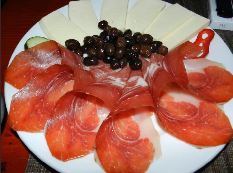 Prosciutto uit Montenegro