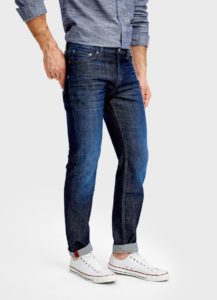 blå jeans