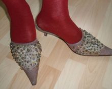 Schuhe stammen aus der Kolchose