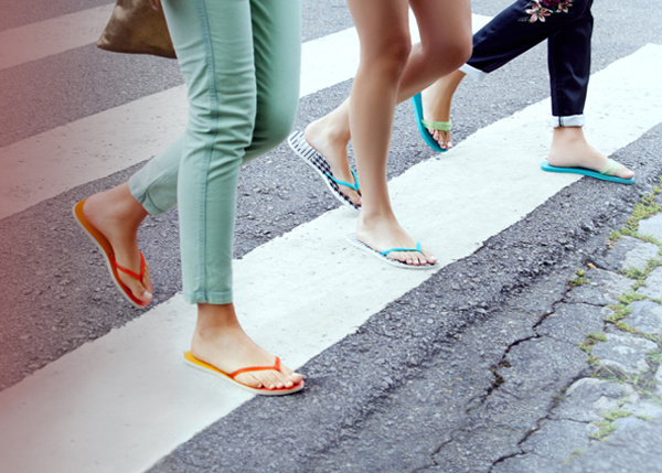 Sind Flip-Flops bequem?