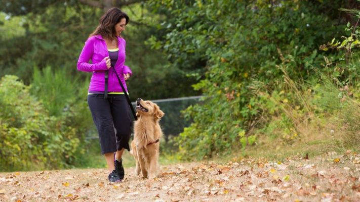 What to wear for a walk with the dog that is fashionable but comfortable