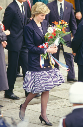 vestido de falda completa