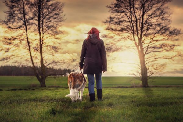 What to wear for a walk with the dog that is fashionable but comfortable