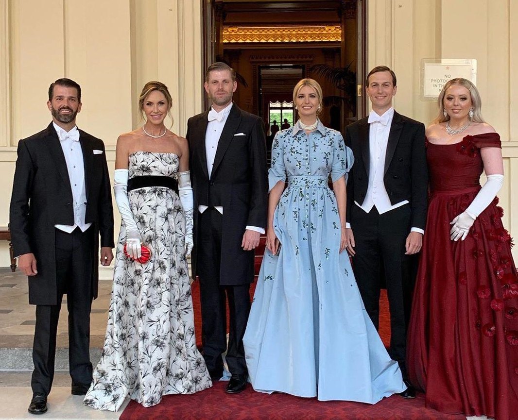 Trump familj