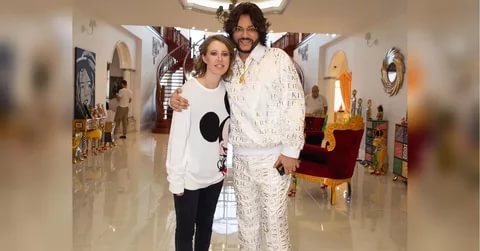 Ciò che ha sorpreso Ksenia Sobchak nel camerino di Philip Kirkorov