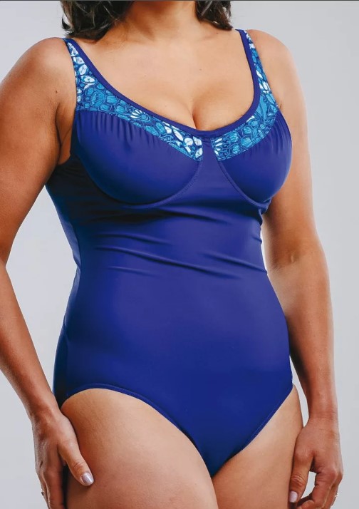 maillot de bain bleu