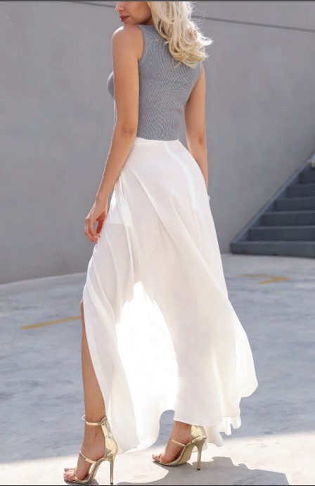 chiffon skirt