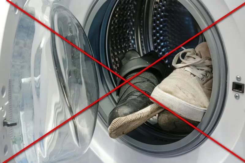 Deze artikelen niet in de machine wassen!