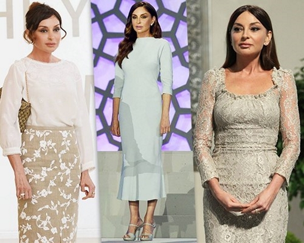 Mehriban Aliyeva's style