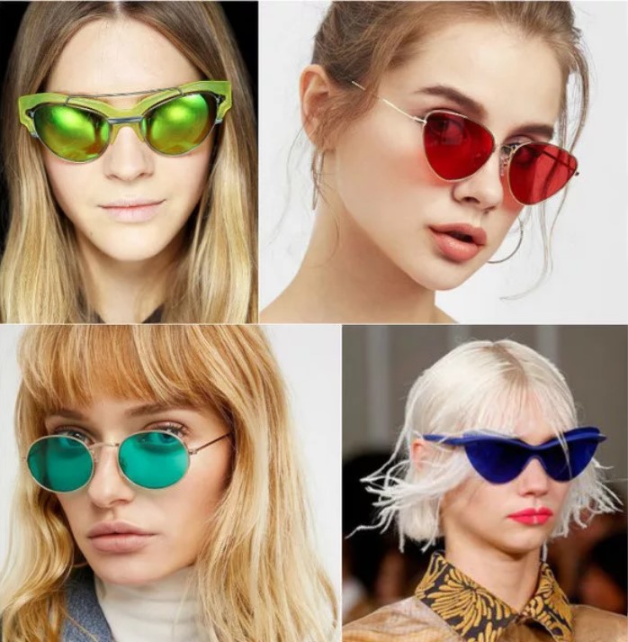 lunettes colorées