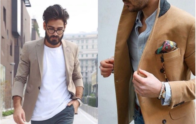 veste beige