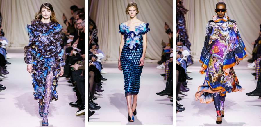 Kolekcija Katrantzu 2010 v modrih tonih