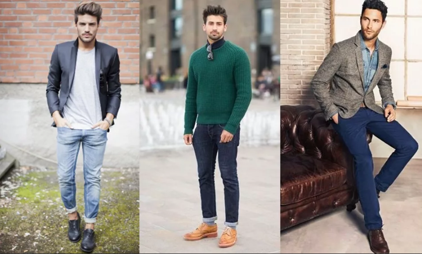 o que vestir com jeans masculino