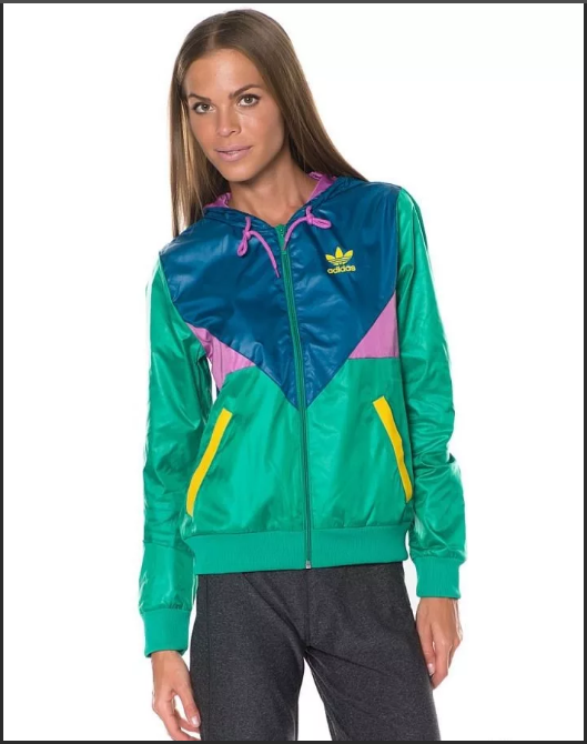 blu-verde nell'abbigliamento sportivo