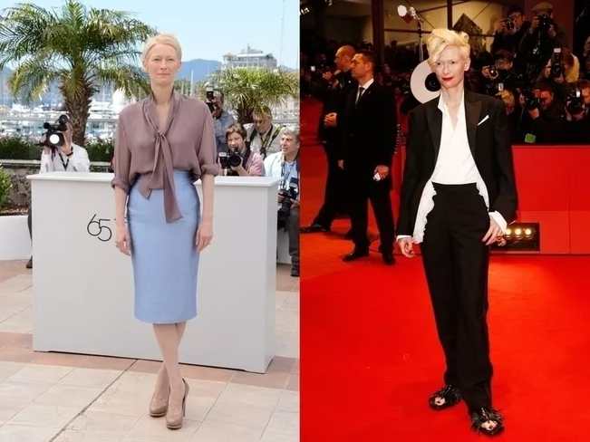 Tilda Swinton style 2019