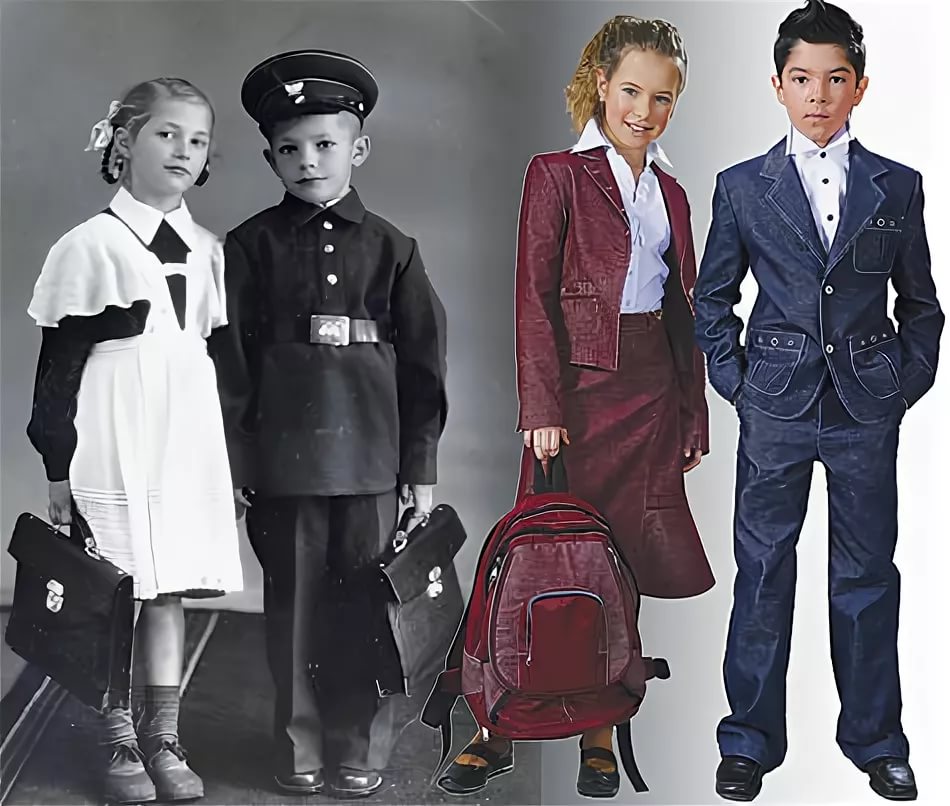 School uniforms of Soviet children: better or worse than today's