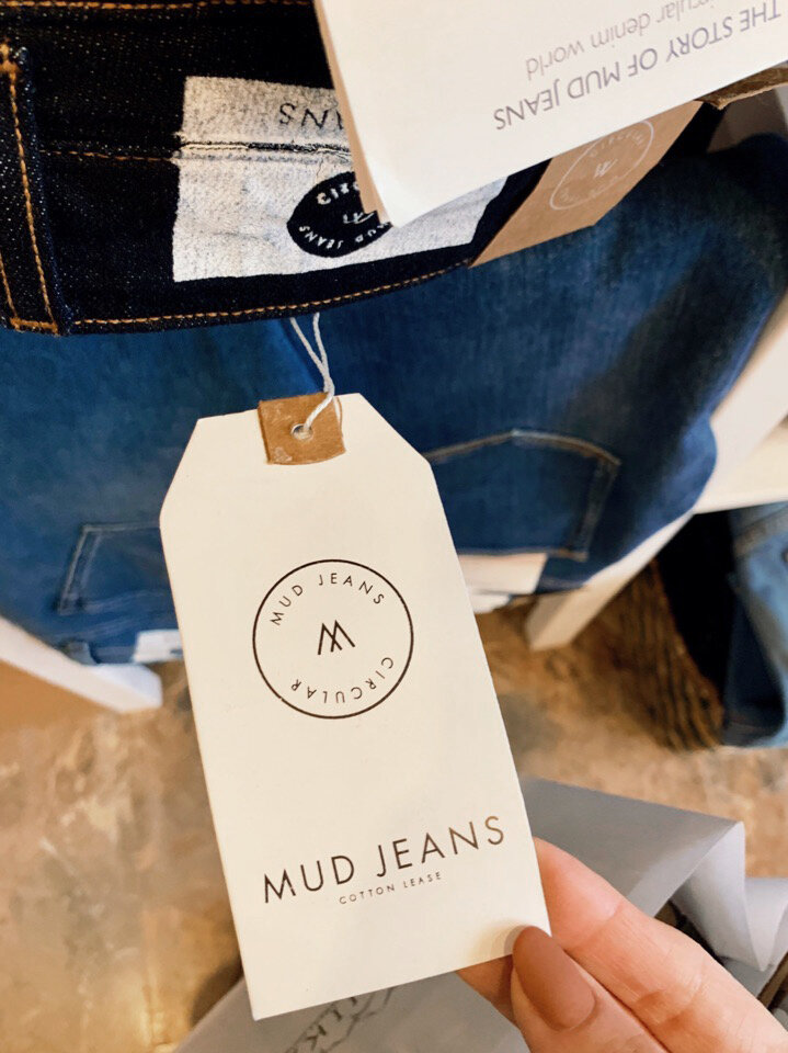 Mudrede jeans