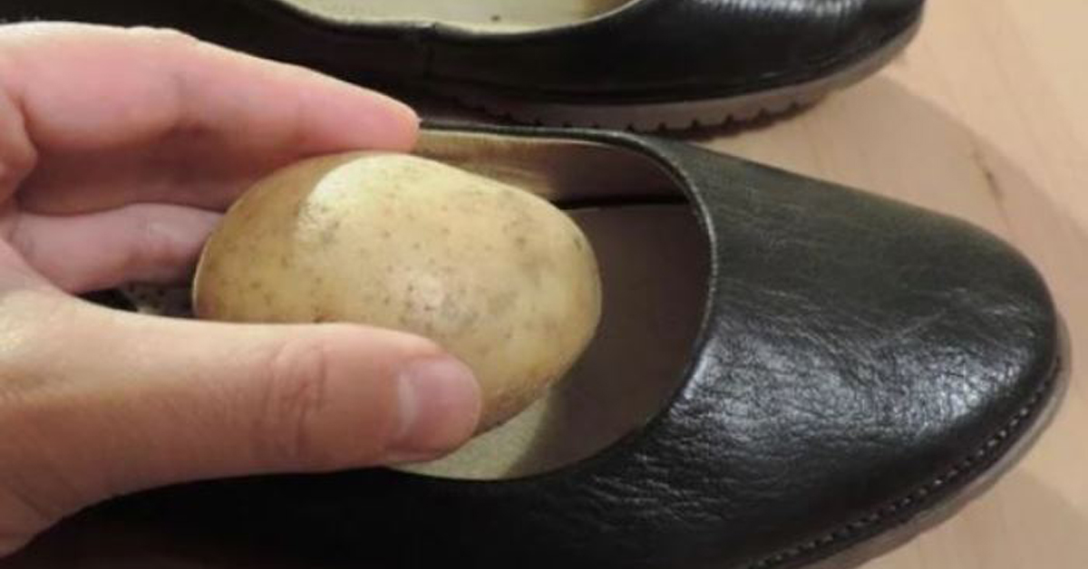 Why do they put potatoes in shoes?