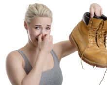 How to get rid of smell in boots