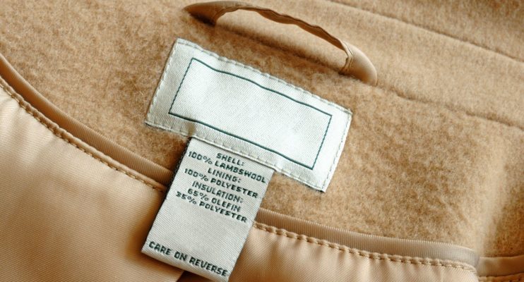 Do I need to cut off company name tags from clothes?