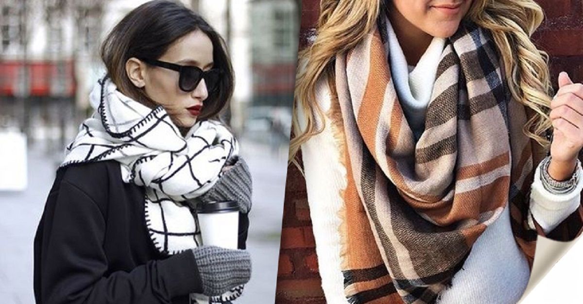 How to wear a scarf in 2019