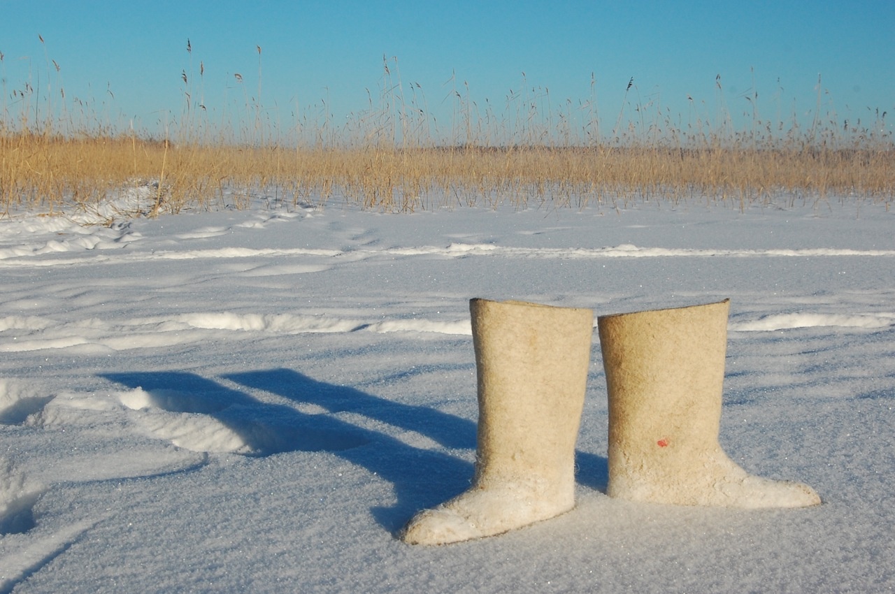 características de las botas de fieltro