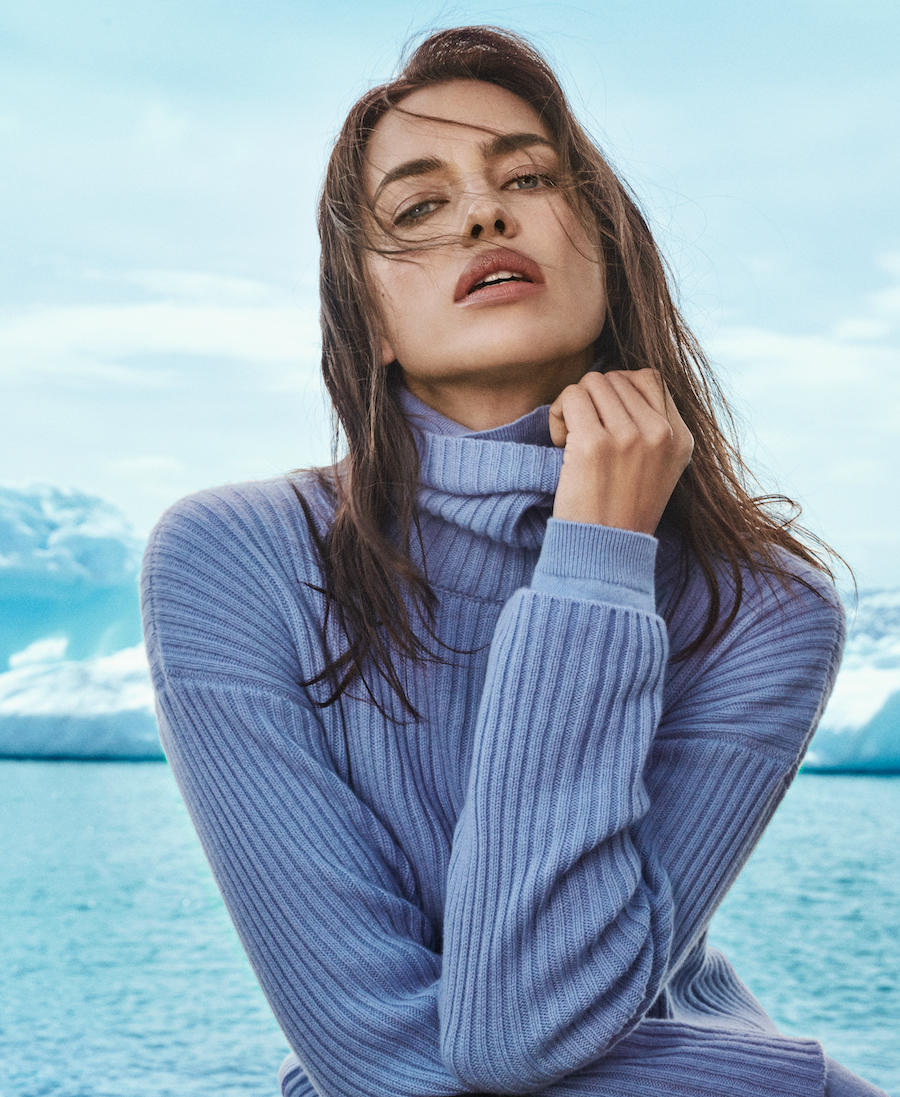 Hvorfor du bør bruke en turtleneck-genser som Irina Shayk