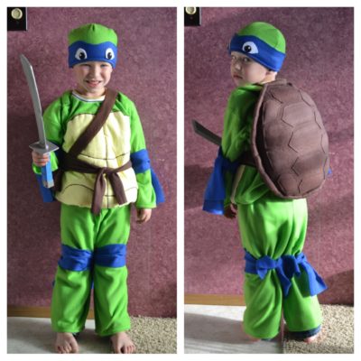 DIY Ninja Turtle jelmez