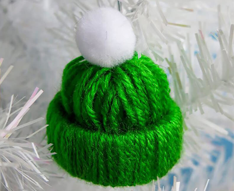 Christmas tree toy mini hat