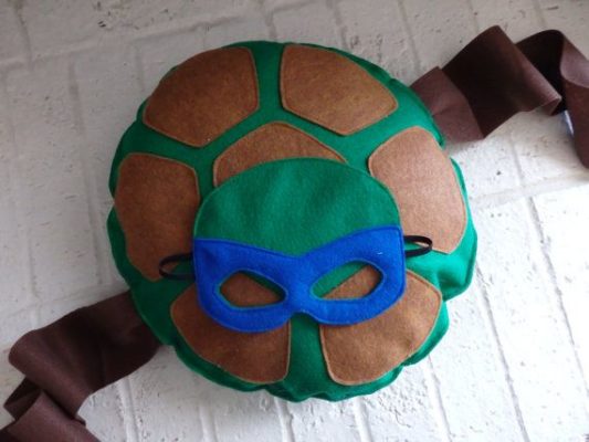 Déguisement de tortue ninja bricolage