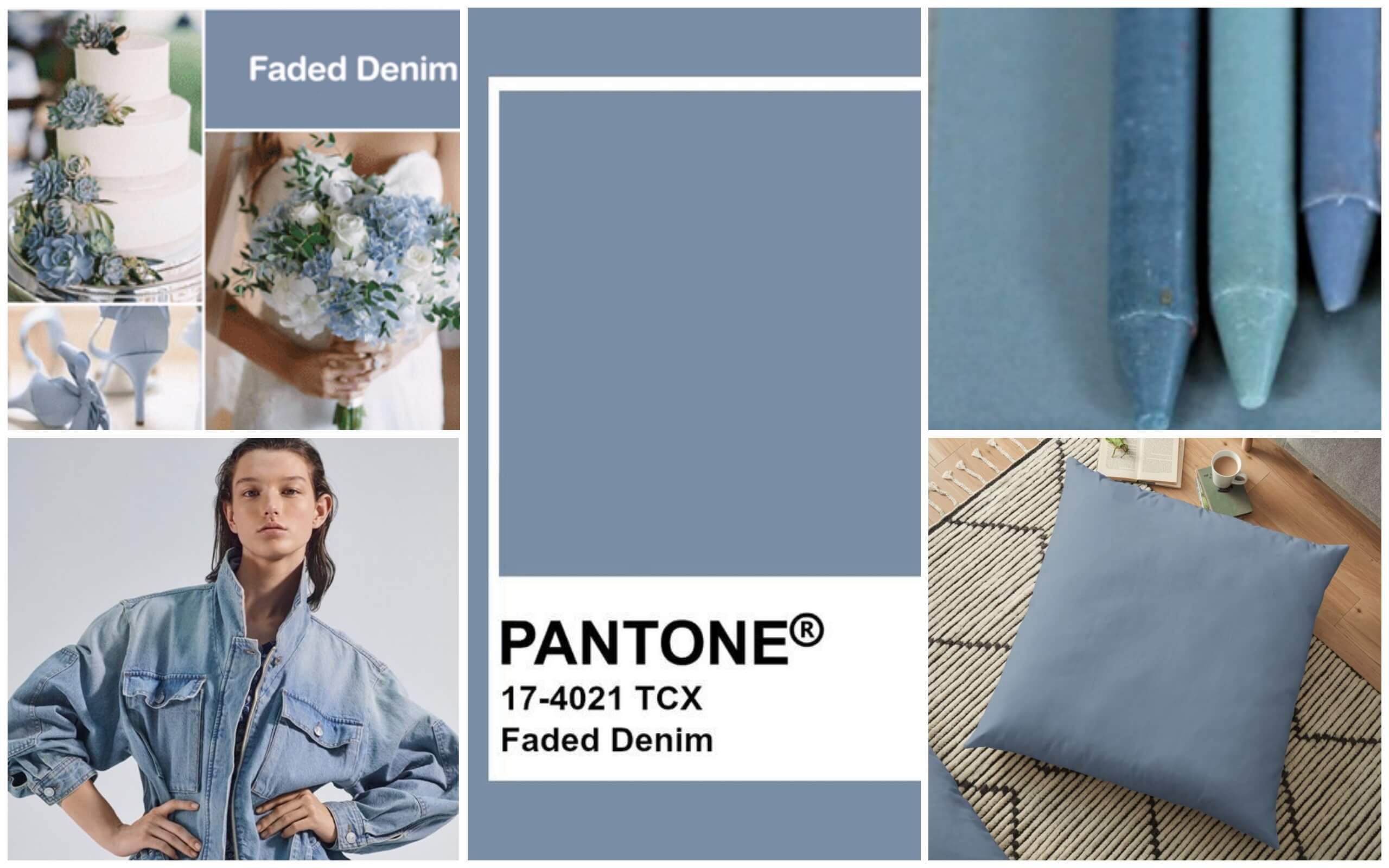 Blekt denim