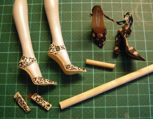 Come realizzare scarpe per una bambola