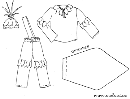 DIY Cipollino-asu pojalle