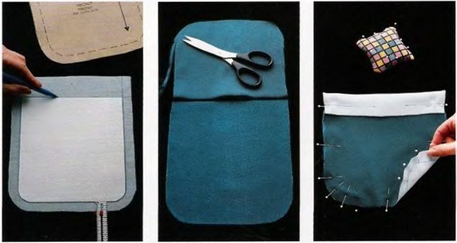 How to sew a patch pocket