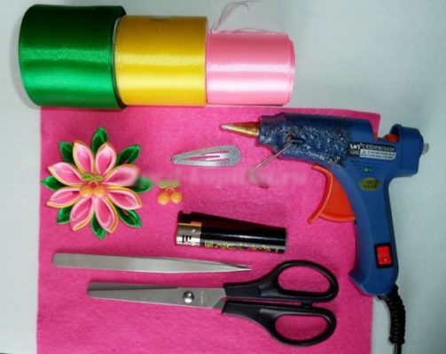 Épingles à cheveux en ruban bricolage