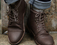 Lacing boots: options for long laces