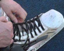 how to lace skates