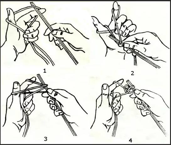 jeu de boucles pour aiguilles à tricoter