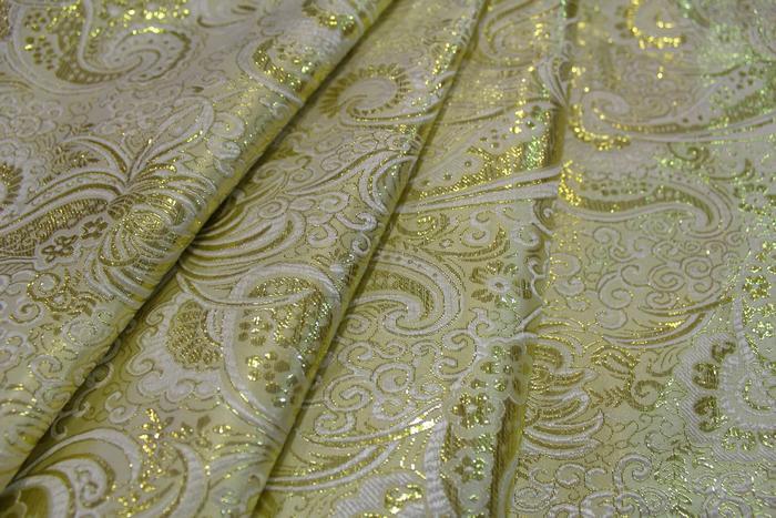 gold brocade