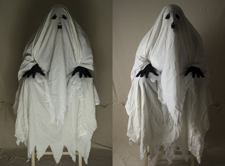 fantasma assustador