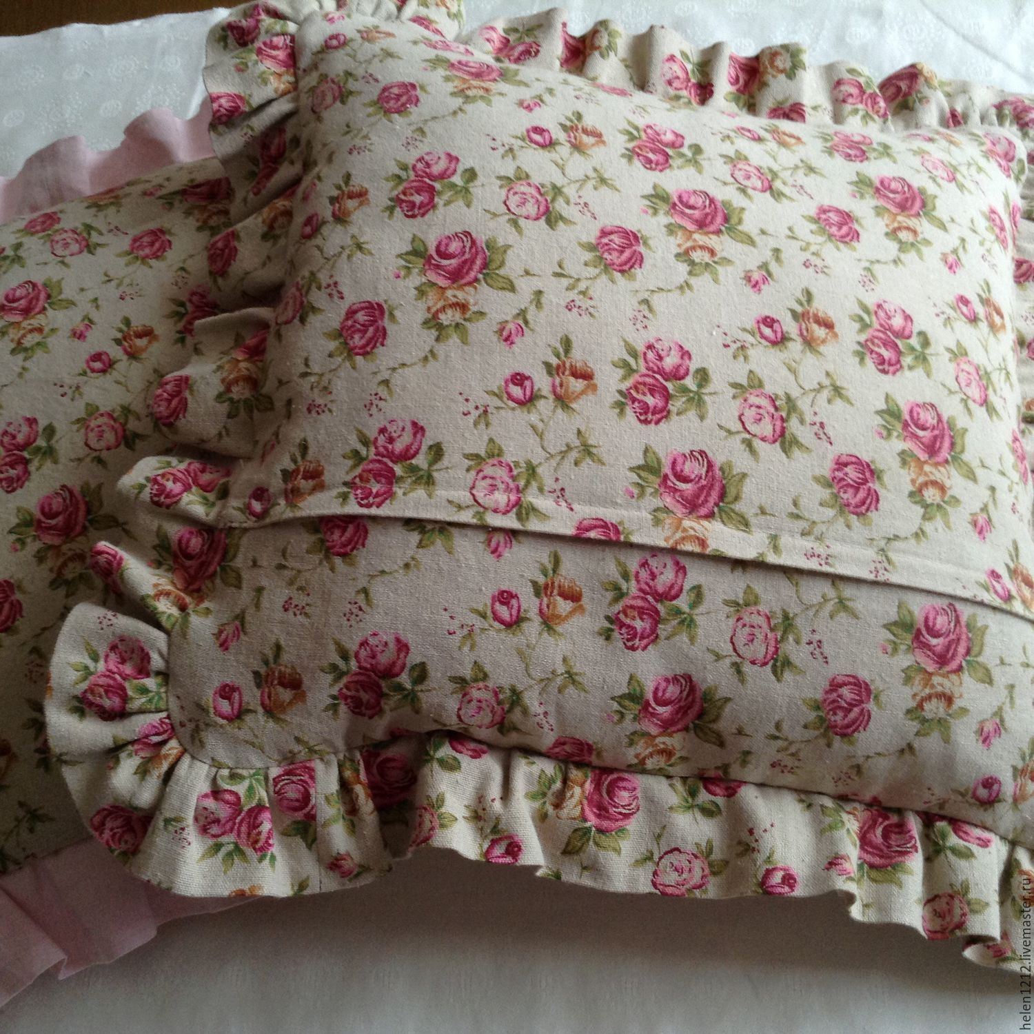 ruffle pillowcase