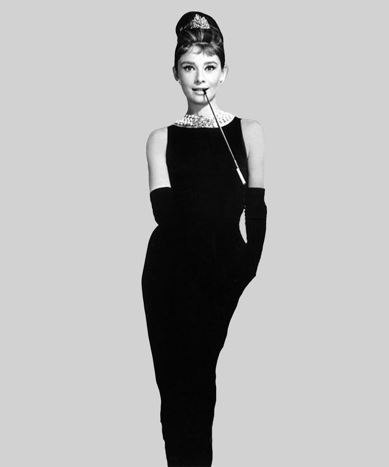 Jurk van Audrey Hepburn van Breakfast at Tiffany's.