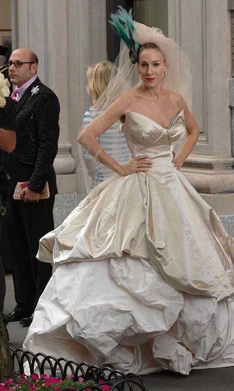 El vestido de novia de Carrie de Vivienne Westwood.