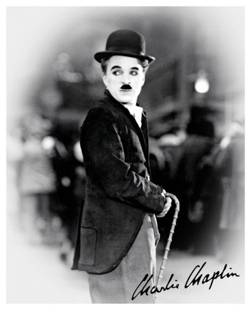 Charlie Chaplin.