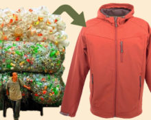 Do you like that fashion brands make jackets from garbage?