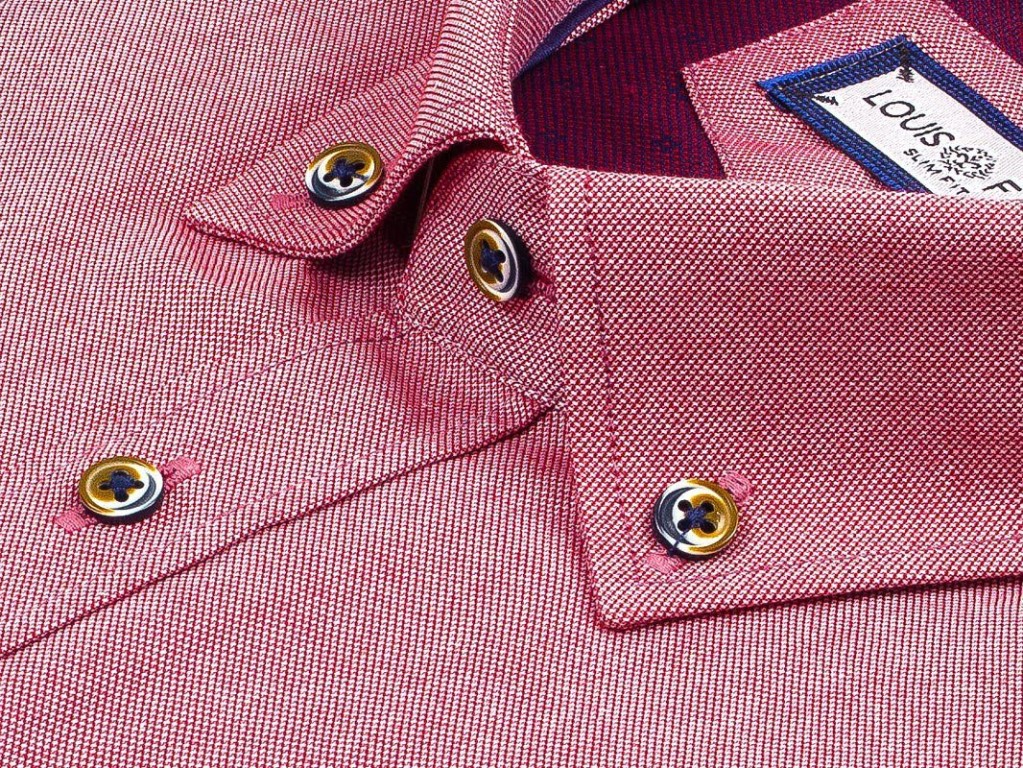 location of buttonholes on shirts