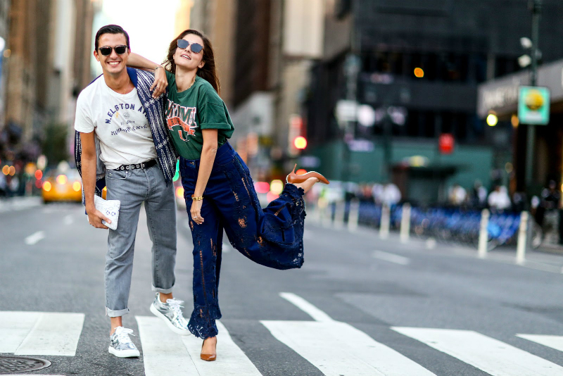 couple on the street