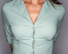 What to do if your blouse splits at the chest