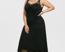 Rochie de seara neagra.